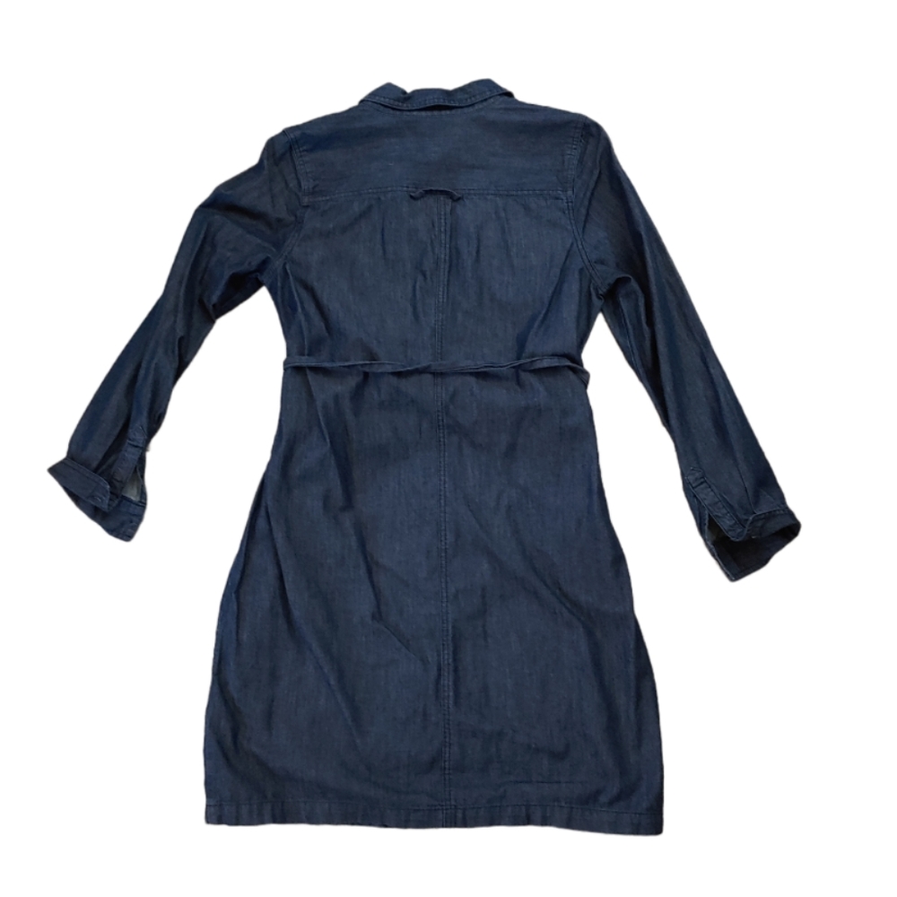 OLD NAVY | Denim Collared Button-Up Dress - Picture 4 of 5